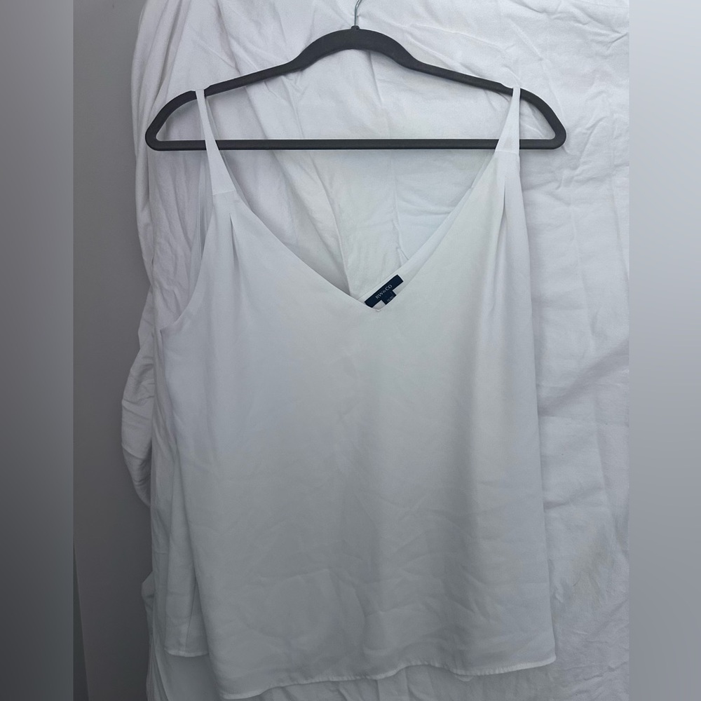 White camisole from RW&co. Too tight on my bust otherwise love this piece
